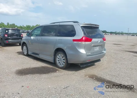 2013 Toyota Sienna Limited V6 7 Passenger from USA, damaged, VIN 5TDYK3DCXDS312882